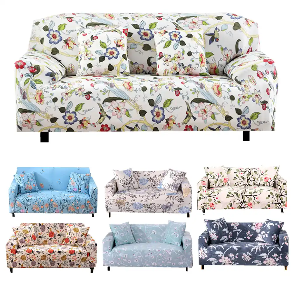 funda de sofa floral para sala de estar funda elastica para sofa cubierta de sofa tejida proteccion para muebles