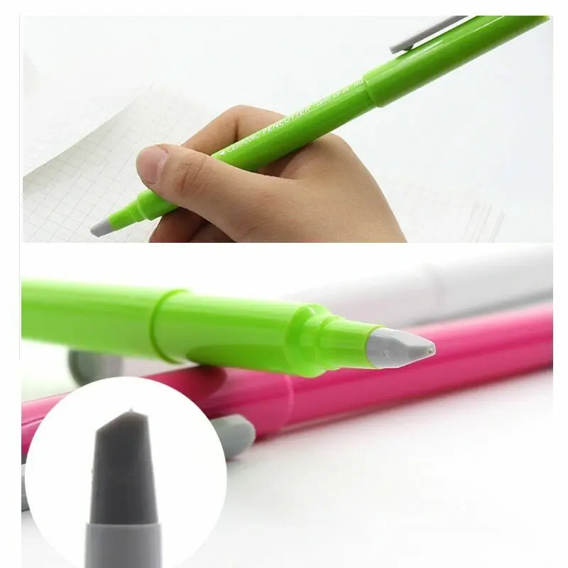 Резак для бумажных ручек Керамический Мини-аппарат для резки бумаги керамический наконечник без ржавчины прочный EM88