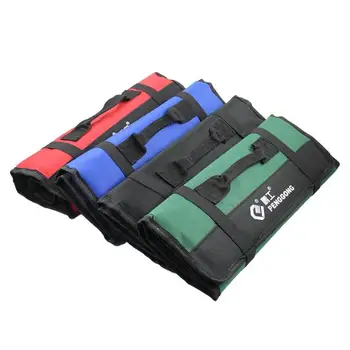 

Multifunction Tool Bag Waterproof Oxford Carrying Handles Folding Roll Tool Bags Toolkit Waterproof Tool Storage Bag Holder