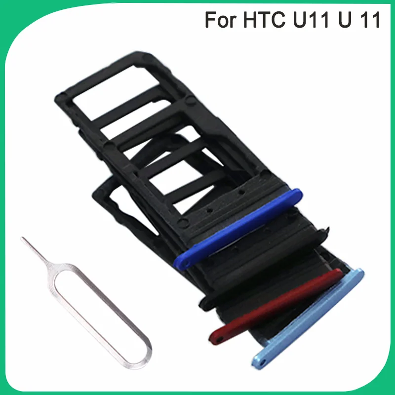 

Original U11 SIM Card Tray For HTC U11 U 11 SIM Card Reader Sim Tray Holder Sim Slot Replacement Parts