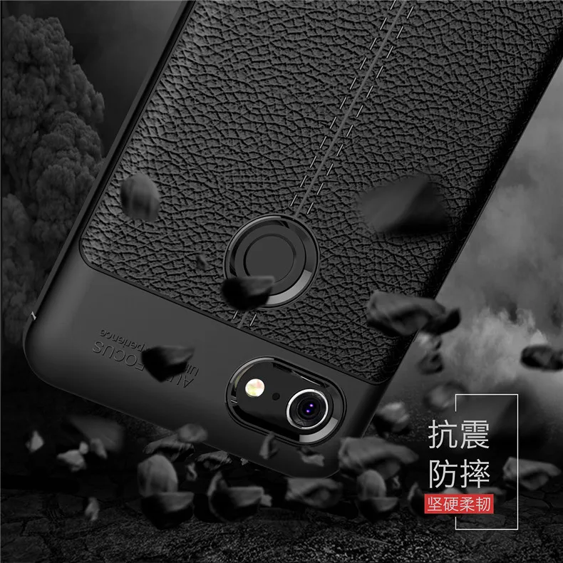 Чехол для Google Pixel 2 XL Pixel 3 XL 3A XL Pixel 4 XL противоударный силиконовый защитный мягкий чехол из ТПУ с личи Роскошный чехол