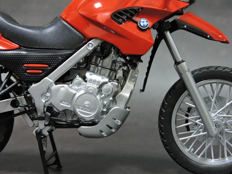 Новое специальное предложение, легкоплавкий Металл 1/12 немецкий F650GS мотоцикл моделирование дома дисплей Коллекция Модель игрушки для детей