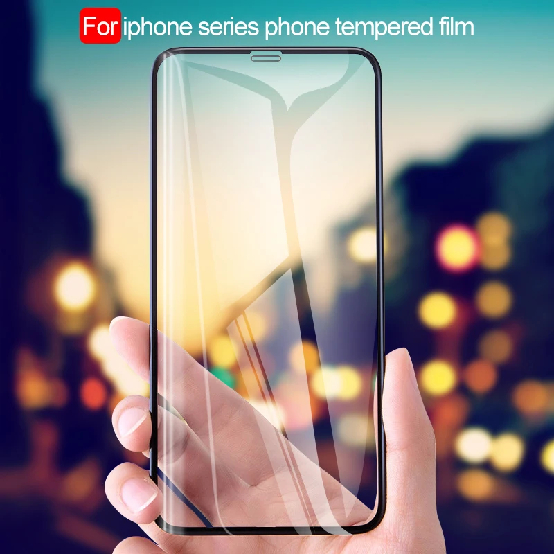Полный Клей закаленное стекло для iPhone 11 Pro Max 11 Pro Чехол для экрана стеклянная пленка для iPhone 11 Pro Max 5,8 6,1 6,5 Дюймов
