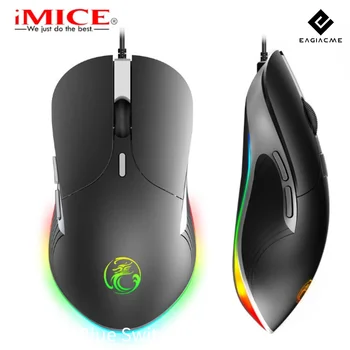 

X6 6Keys Gaming Mouse Dazzle Color RGB Breathing Lamp Esports Gaming Mouse Cable Mouse