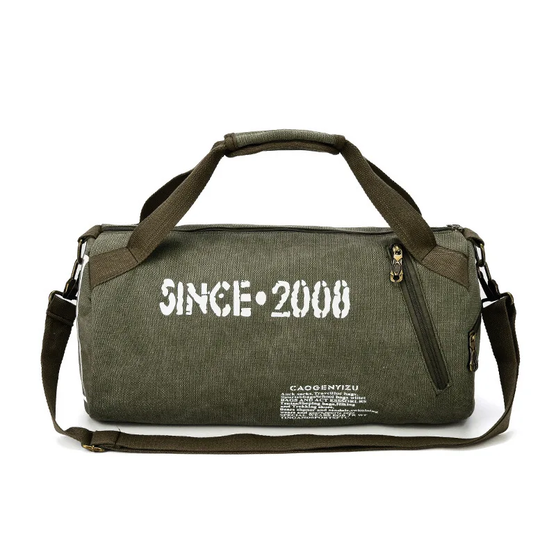 Gym Bag - Canvas Sport Bag Training Gym Bag Men Woman Fitness Bags Durable Multifunction Handbag Outdoor Sporting Tote For Male