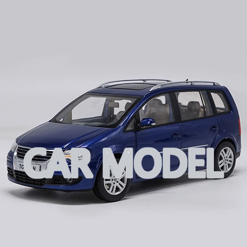1:18 Масштаб сплав игрушечный транспорт VW 2009 TOURAN модель автомобиля Детские игрушечные машинки оригинальные подлинные детские игрушки
