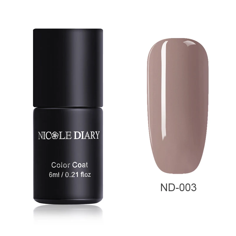 ND-003 Николь дневник 56 Цвета Гель-лак one step матовый блеск био-Гели Soak Off Гель-лак для ногтей, Лаки длительный маникюра Лак для ногтей - Цвет: ND-003