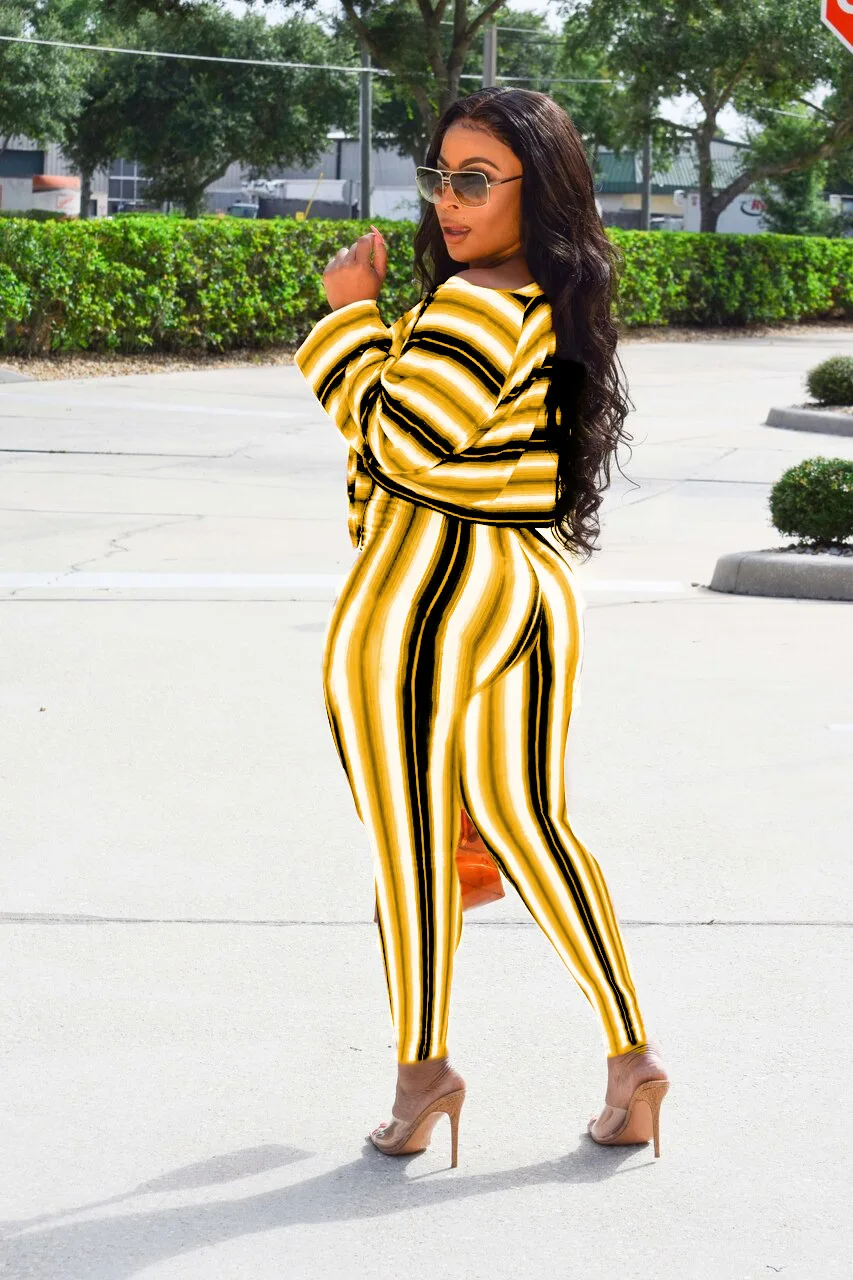 Plus Size Summer Two Piece Set Crop Top and Pants 2 Piece Set Women Club Outfits Matching Sets Ensemble Femme 2 Pieces WY6588