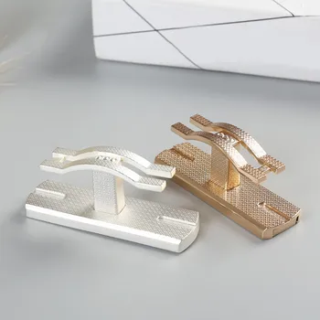 

2PCS Modern Zinc Alloy Diamond Curtain Hook Wall Hook Fashion Strap Hook Curtain Accessories