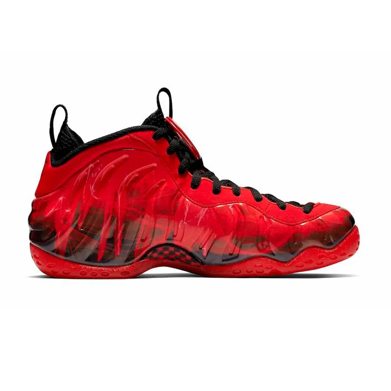 2019 Penny Hardaway Мужские баскетбольные кроссовки CNY цветочный флис Habanero красный