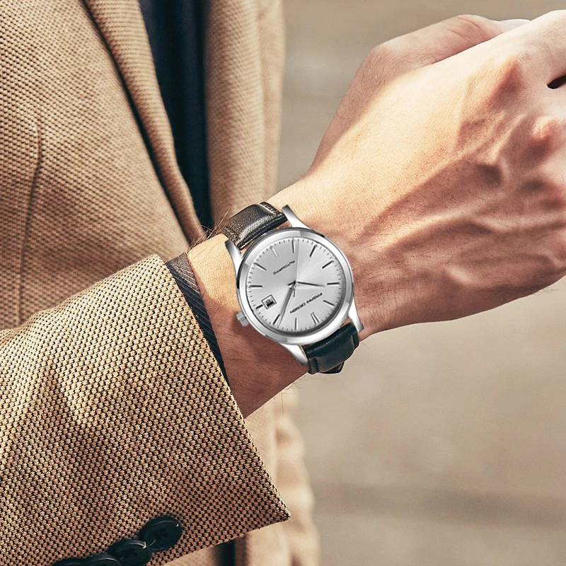 PAGANI Дизайн мужские классические механические деловые мужские часы водонепроницаемые часы мужские роскошные кожаные автоматические часы relojes hombre