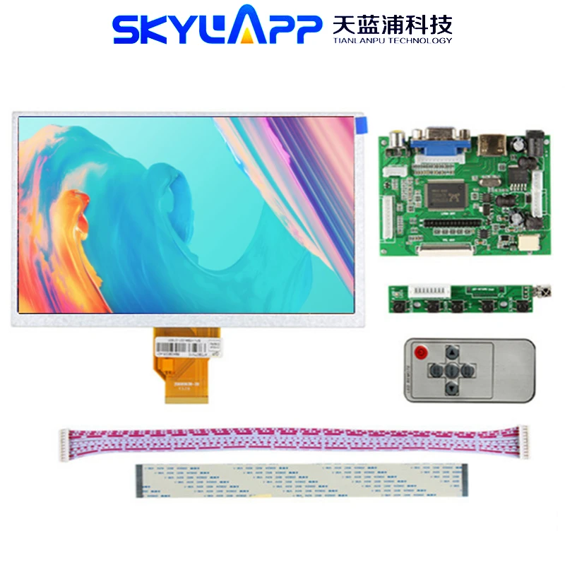 Новый 7-дюймовый ЖК-экран Raspberry Pi для набора AT070TN90 плата драйвера ввода HDMI VGA