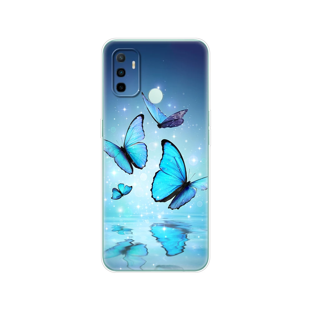 oppo phone back cover For OPPO A53 Case 2020 Silicon Soft TPU Phone Cover for OPPO A53S A32 Case Bumper OPPOA53 A 53 6.5" Fundas CPH2127 CPH2135 Etui cases for oppo cell phone Cases For OPPO