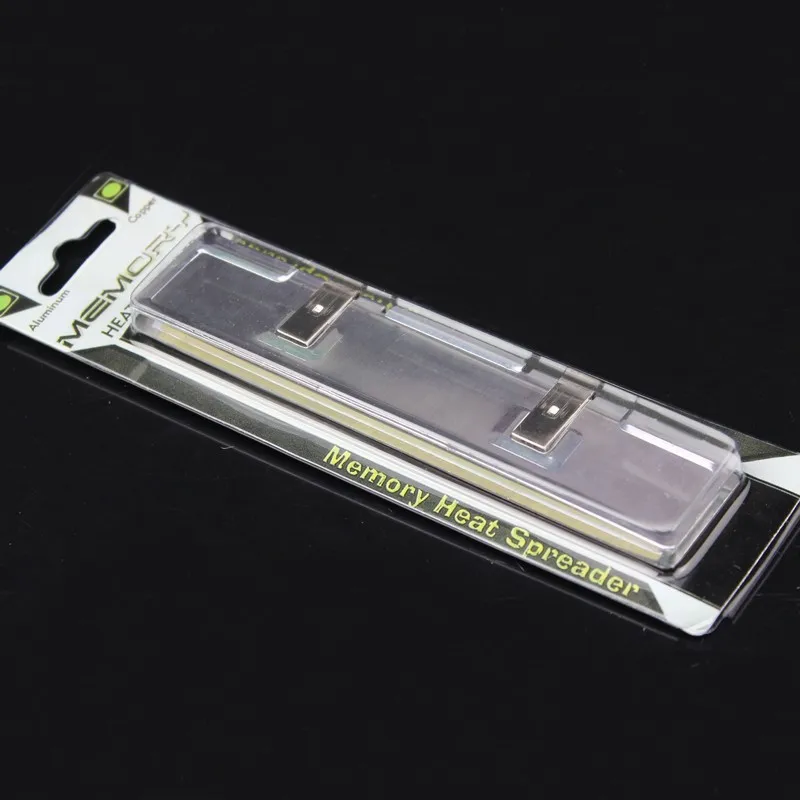 Silver Color 10 штук в партии алюминиевый ram память охлаждения радиатора теплораспределитель SD/DDR SD ram - Цвет лезвия: Silver Color