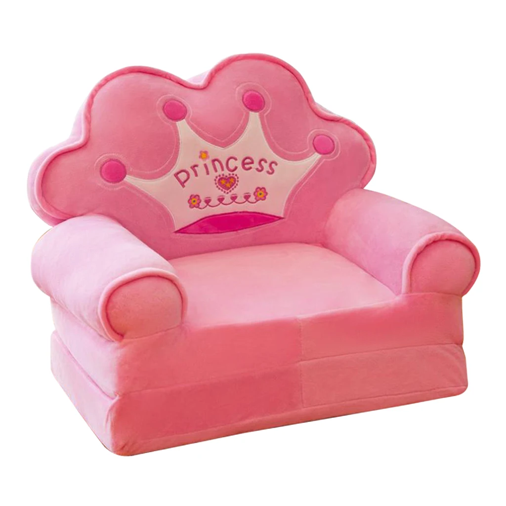 Crown Chair Seat for Children Multifunctional Chairs Baby Sofa Cover