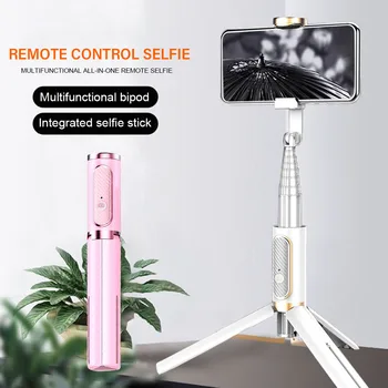 

Selfie Stick Tripod Home Travel Lightweight Outdoors Mini Stretchable Phone Holder Bluetooth Wireless Rotatable Aluminium Alloy