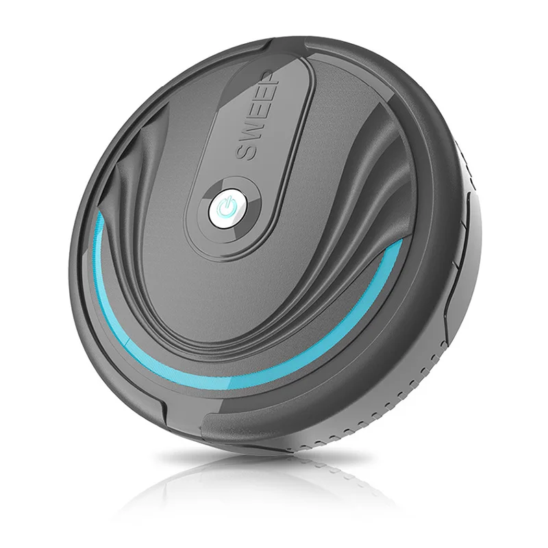 Mini Vacuuming Robot Full Automatic Vacuum Cleaner Simultaneously For Hard Floors Carpet Run Charging Sweeper