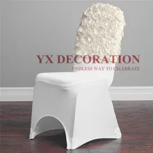 20 шт атласный стул с розочками колпачок для банкета свадебные чехлы для стульев украшения