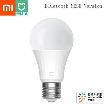 

Xiaomi Mijia LED Smart Bulb 5W Bluetooth Mesh Version Controlled By Voice 2700-6500K Adjusted Color temperature Smart LED Bulb
