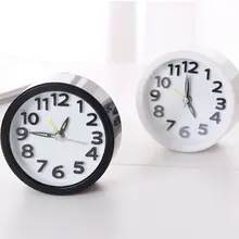 Современные квадратные часы-будильник прикроватные настольные часы для путешествий пластиковые бесшумные радиальные маленькие цифровые часы минималистичные Легко читаемые
