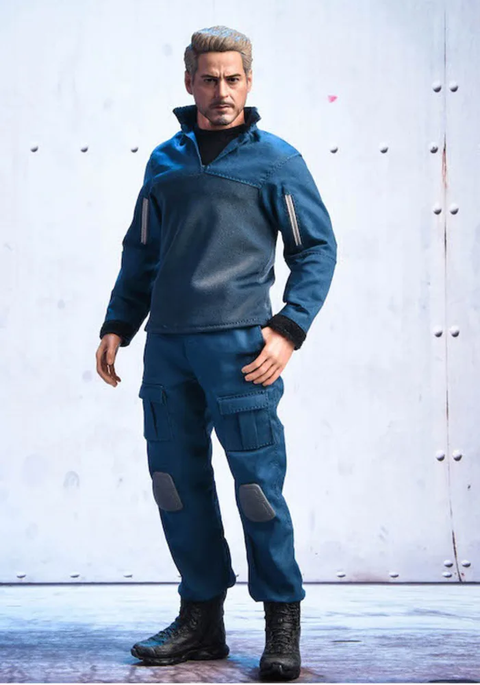 

In Srock SWTOYS SF019 1/6 Avengers Iron Man Tony Stark Action Figure Model 12 inches Male Dolls Collection