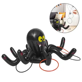 

Halloween Inflatable Spider Ring Toss Game Toys for Holiday Party Decorations