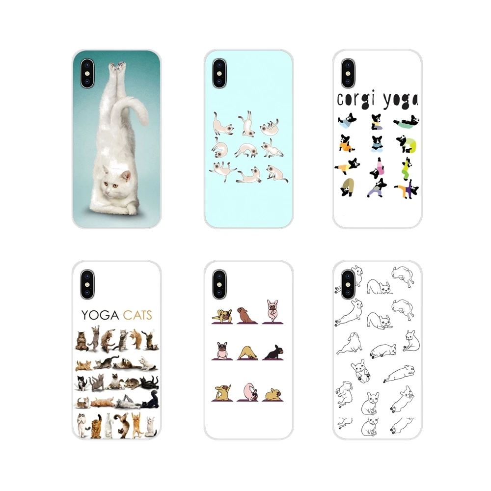 Для Apple ipod 5 6 iPhone X XR XS 11Pro MAX 4S 5S 5C SE 6S 7 8 плюс лиса Doodle Йога собаки кошки танцы Чехол