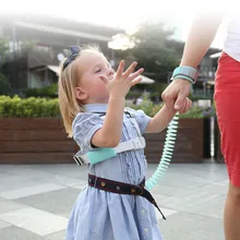 Привязь на запястье для детей преддошкольного возраста, поводок для безопасности, детский ремень, веревка для прогулок на открытом воздухе, наручный ремень, браслет для детей