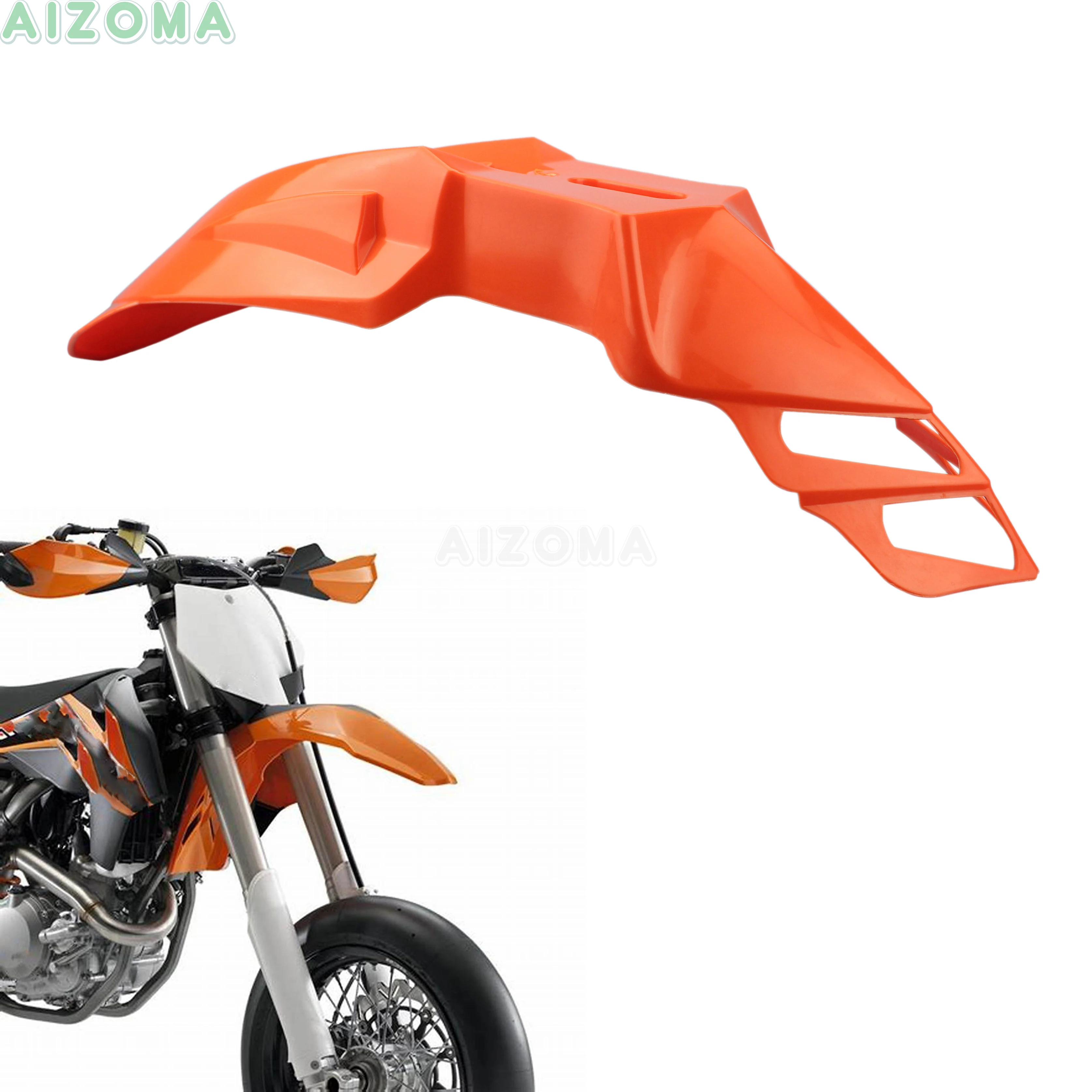 Оранжевый супермото двойной Спорт Мотокросс ABS Крыло Enduro MX Универсальные