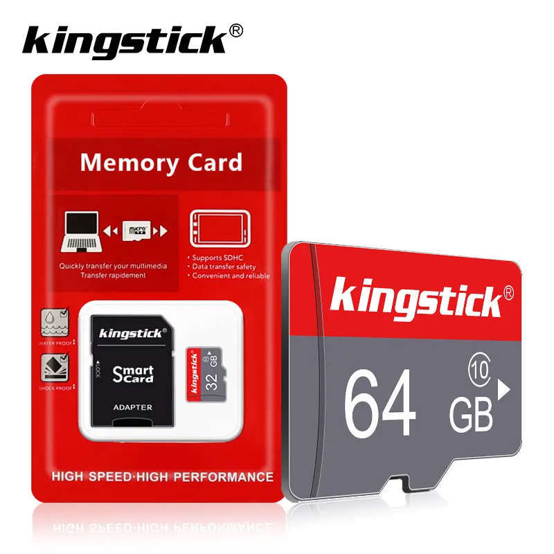 Micro SD карта 16 ГБ 32 MicroSDHC памяти 64 Гб 128 256 MicroSDXC V30 U3 4K UHD TF карты | Компьютеры и офис