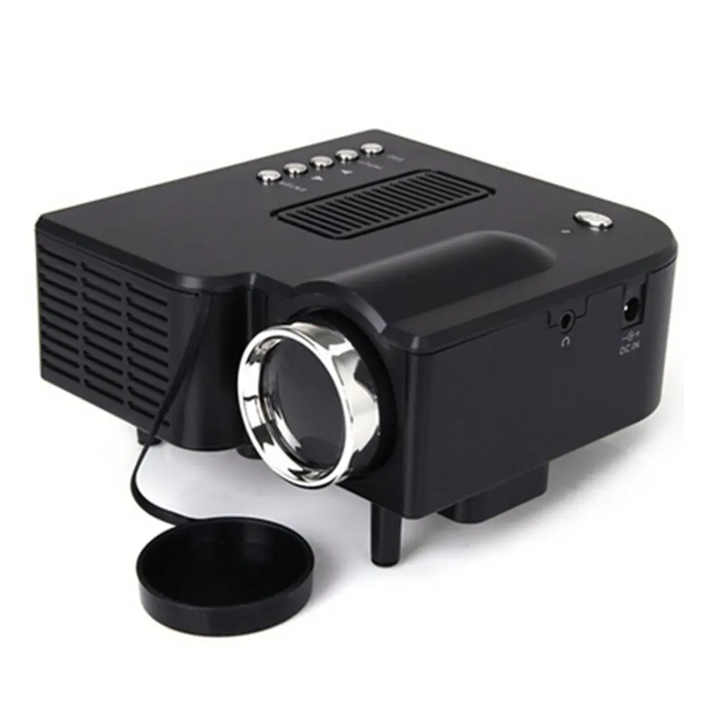 

UC28+ Mini Portable 1080P HD Projector Home Cinema Theater Upgraded HDMI Interface Home Entertainment Device Multimedia Player
