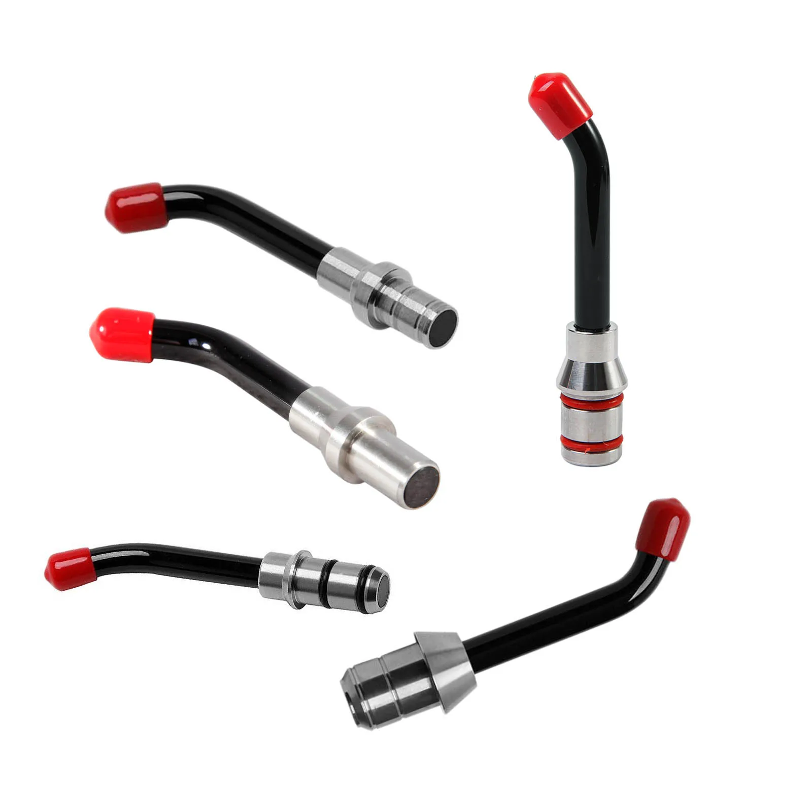 

5 Types Dental Equipment Universal Optical Fiber Guide Rod Tips LED Curing Light Replacement For Curing light