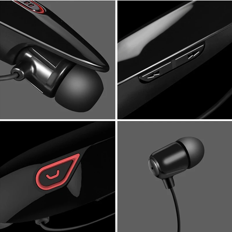 Беспроводная стереогарнитура Bluetooth, музыка, спорт, Bluetooth наушники, громкая связь, в ухо, вкладыши, медиа, воспроизведение, большая емкость, батарея el