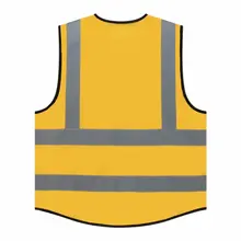 Санитарный зеленый жилет управление дорожного движения приложение, но надписи пальто жилет мульти-карманы Светоотражающие езда