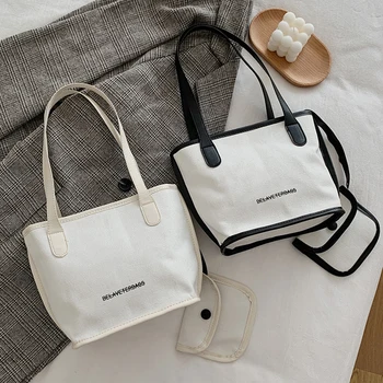 

Fashion Women Handbag Women Bags Designer Shoulder Bag for Women Zipper Canvas Ladies Hand Bags Luxury Handbags