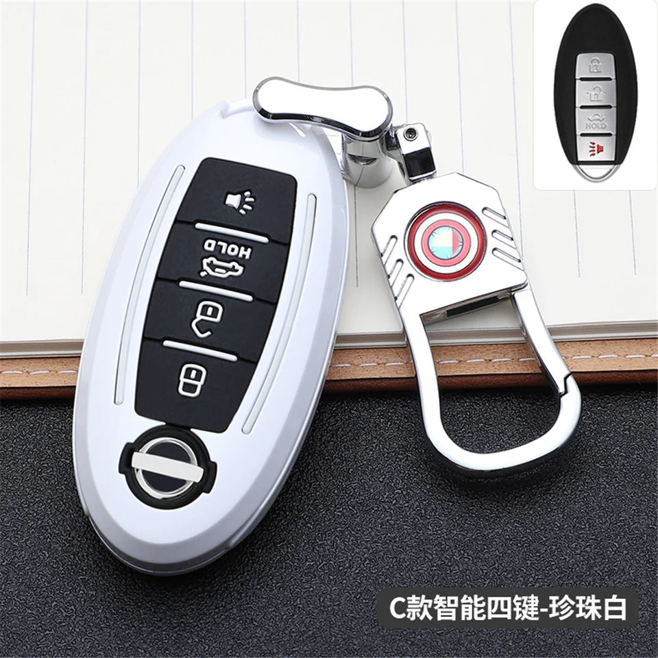 Cover Telecomando/chiave per nissan juke leaf micra k12 note patrol qashqai j10 j11 tiida versa x-trail xtrail x trail t32 Infiniti - Hea0b89ca703c4d15b3712a238c660bfeV