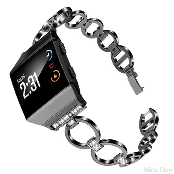 

Lightweight Ventilate Silicone Sport Watch Bands Bracelet for Fitbit Ionic Smart Watch Adjustable Replacement Bangle Accessory