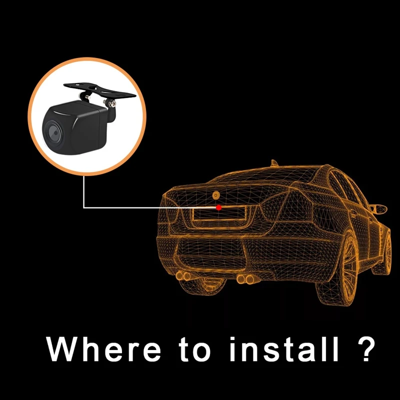 Беспроводная Автомобильная камера заднего вида, Wi-Fi, камера заднего вида, Dash Cam, USB-F-автомобильный интерфейс, мини водонепроницаемый рекордер для вождения, для Android