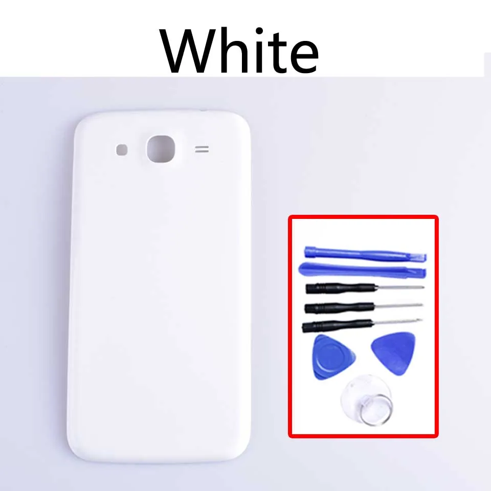 White-With tool I9150 задняя крышка батарейного отсека для samsung Galaxy Mega i9150 i9152 GT-i9150 GT-i9152 задняя крышка корпуса батарейного отсека Корпус корпуса шасси - Цвет: White-With tool