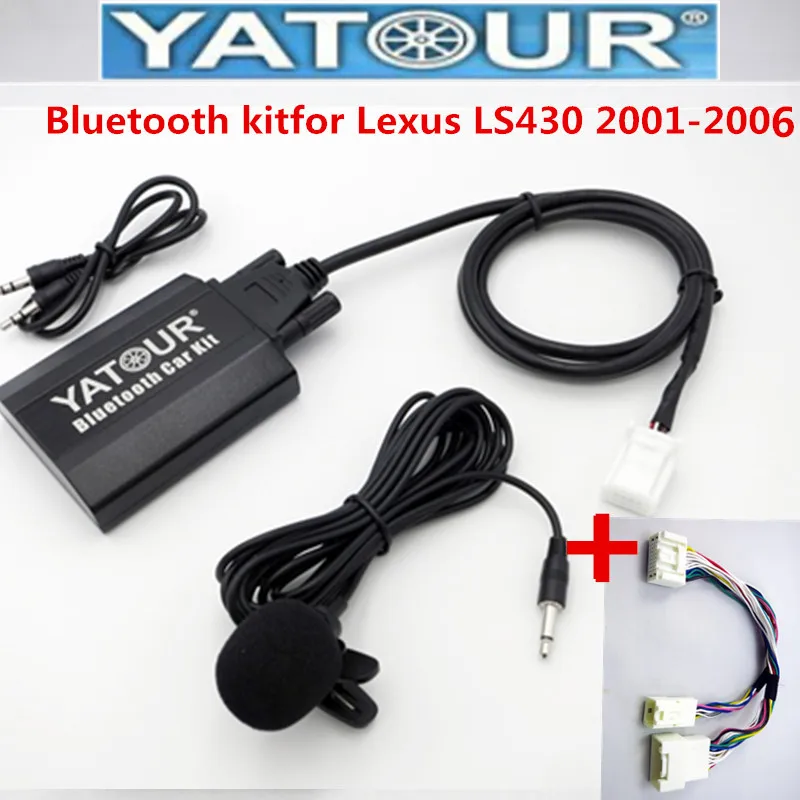 Аудио Bluetooth автомобильный комплект Yatour YTBTK MP3-плеер для Lexus LS430 2001-2006 адаптер