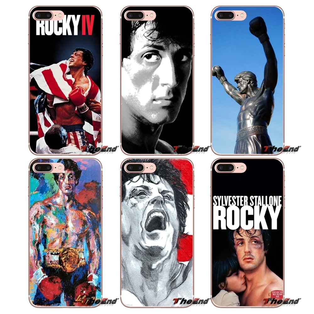 

For Huawei P Smart Y6 Pro P8 P9 P10 Nova P20 Lite Pro Mini 2017 SLA-L02 SLA-L22 2i rocky balboa boxing figure Silicone TPU Case