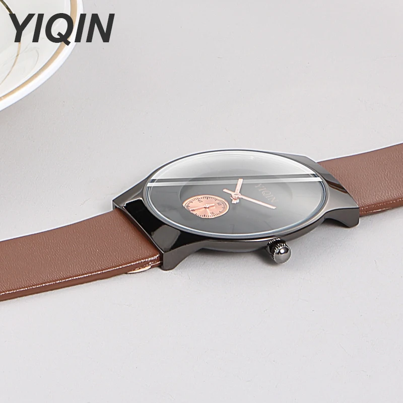 Najtaniej Top marka kobiety zegarki kwarcowe zegarki na co dzień panie zegarek wodoodporny zegarek ze skóry pasek opakowanie ze stali nierdzewnej kobieta zegar