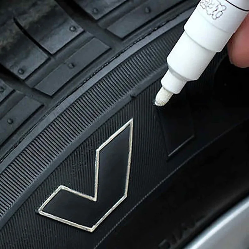 Car tire paint pen Waterproof Permanent Paint Marker Pen(10 colors optional
