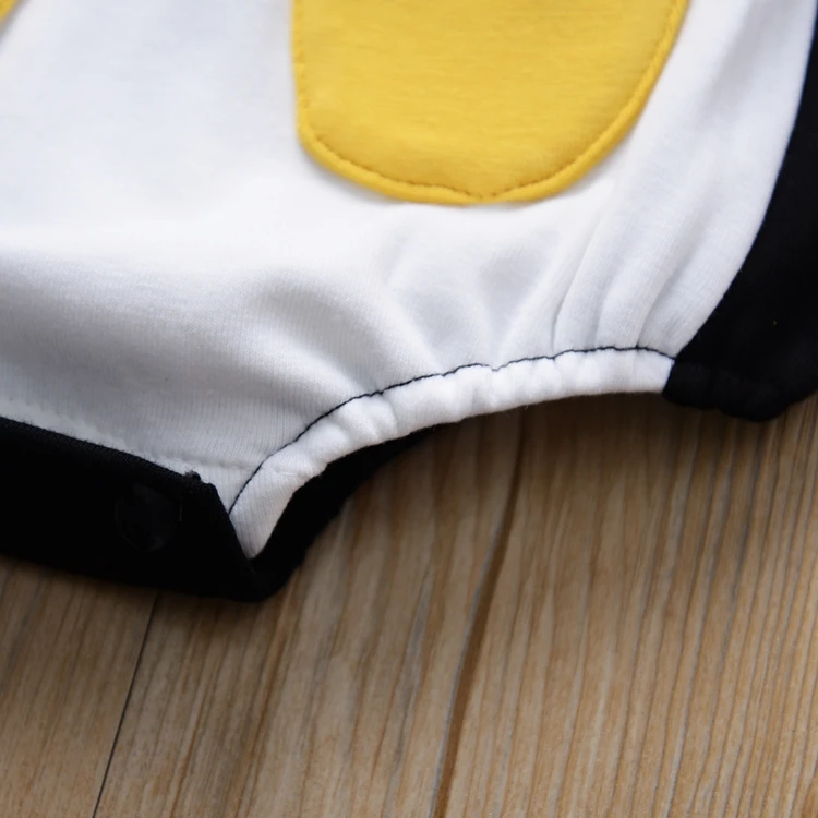 New arrival 1year old cartoon penguin rompers for kids baby girl boy's cute cloth jumpsuits climb clothes 2years old