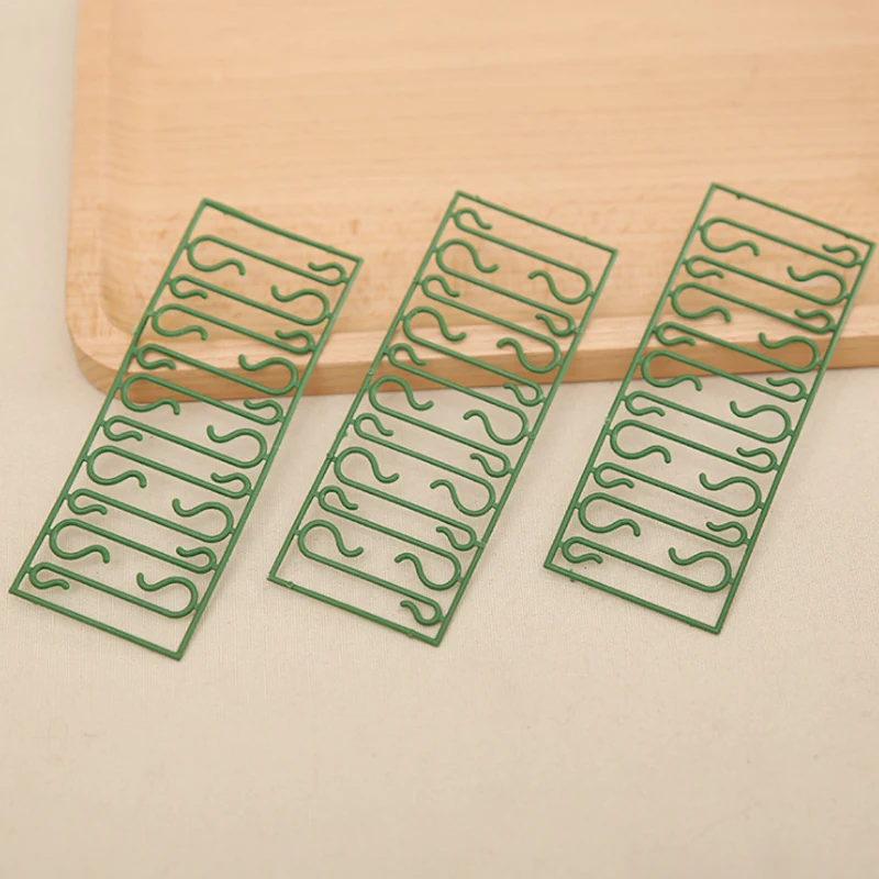 C-100pcs крючки для рождественских украшений s-образные вешалки для украшения рождественской елки 4,5 см многоцелевые Держатели