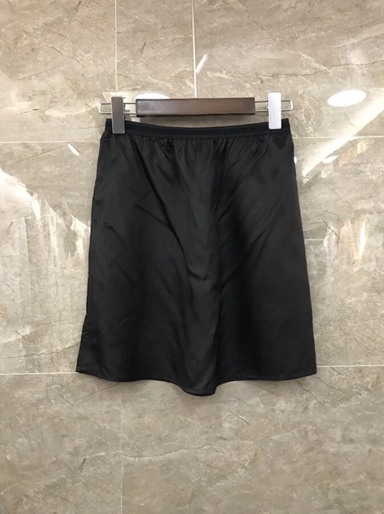 Autumn Early New Girl Drawstring, Belt Receiving, Colour Matching, Medium-length Half-length Skirt 906
