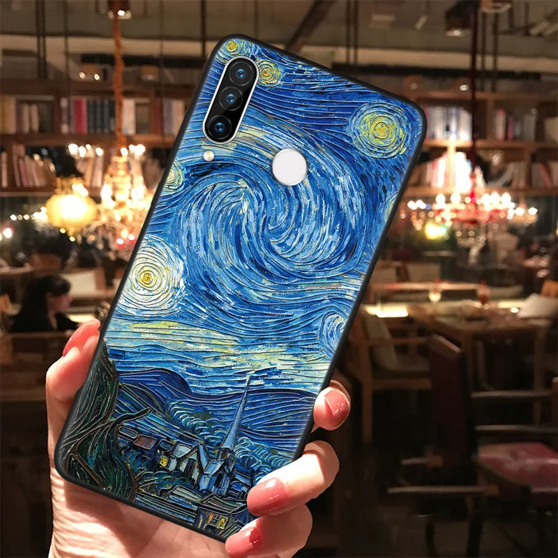 3D чехлы с тиснением для huawei mate 20 Lite P20 P30 Pro Lite P Smart Y6 TPU Чехлы для Honor 10i 20i 8X9 10 20 Lite чехол - Цвет: fangxk2