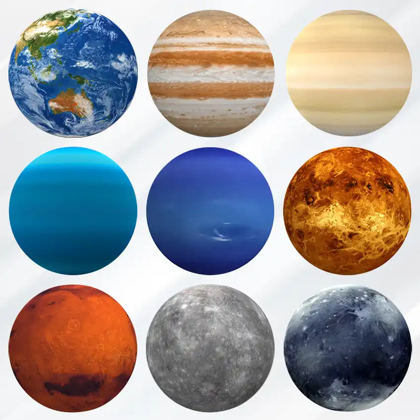 Earth Mars Mercury Jupiter Venus Saturn Moon Uranus Neptune Pluto Factory Customized Inflatable Planet Led Balloon Ballons Accessories Aliexpress