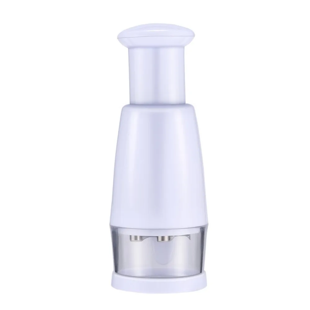 

Hand Press Type Semi Automatic Small Kitchen Supplies Multifunctional Chopping Machine Cutting Garlic Presser Slicer