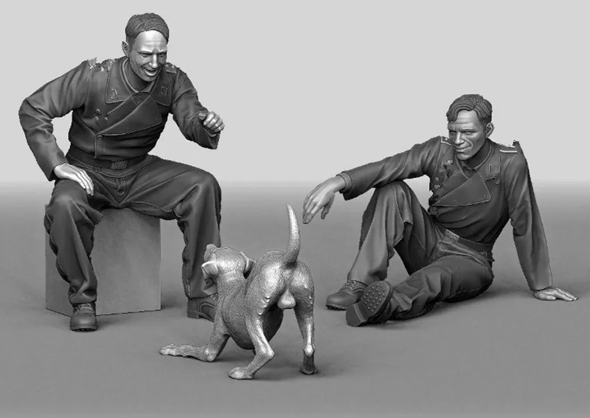 1/35 модельная фигурка из смолы комплект Unassambled Неокрашенная/1005
